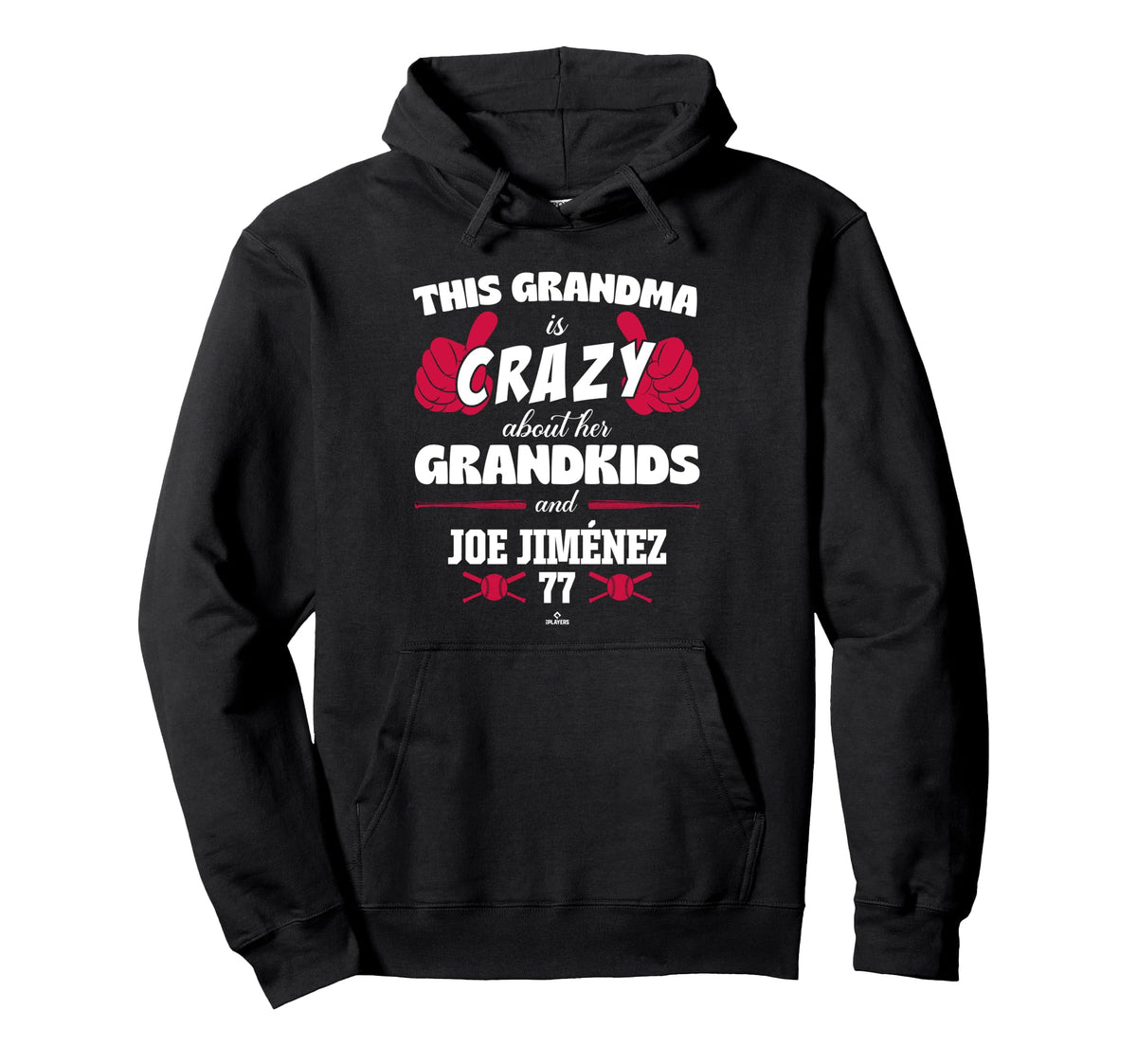 Grandma Crazy Joe Jim Nez Atlanta Hoodie - Graphic Print for Adults