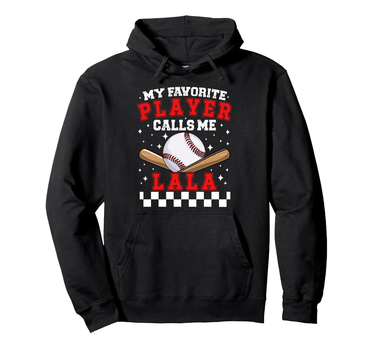 Proud Baseball Lala Baseball Player Hoodie - Streetwear Style Men Women