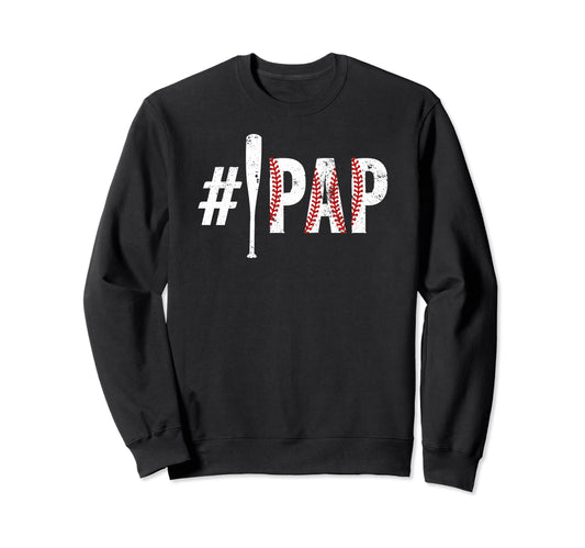 1 Pap Baseball Pap Baseball Sweatshirt - Aesthetic Graphic for Adults