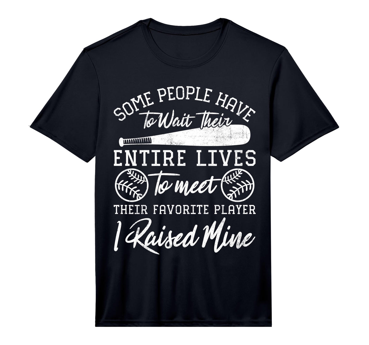 Mens Some People Have To Wait Their T-Shirt - Fun Novelty Design Men Women