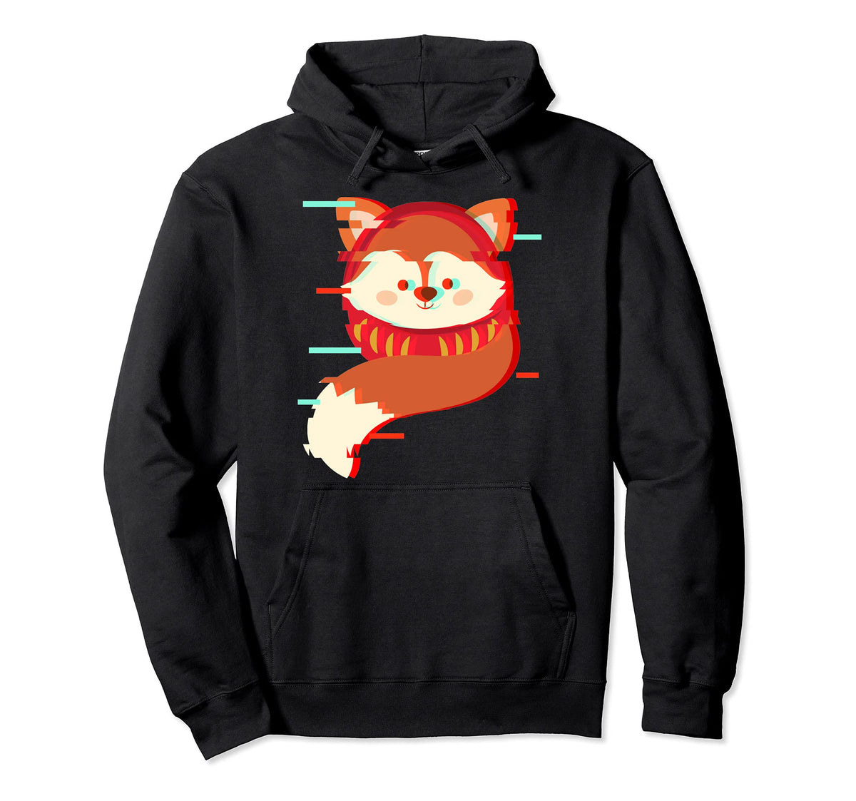 Vaporwave Japanese Daruma Doll Kawaii Hoodie - Custom Art Print for Adults