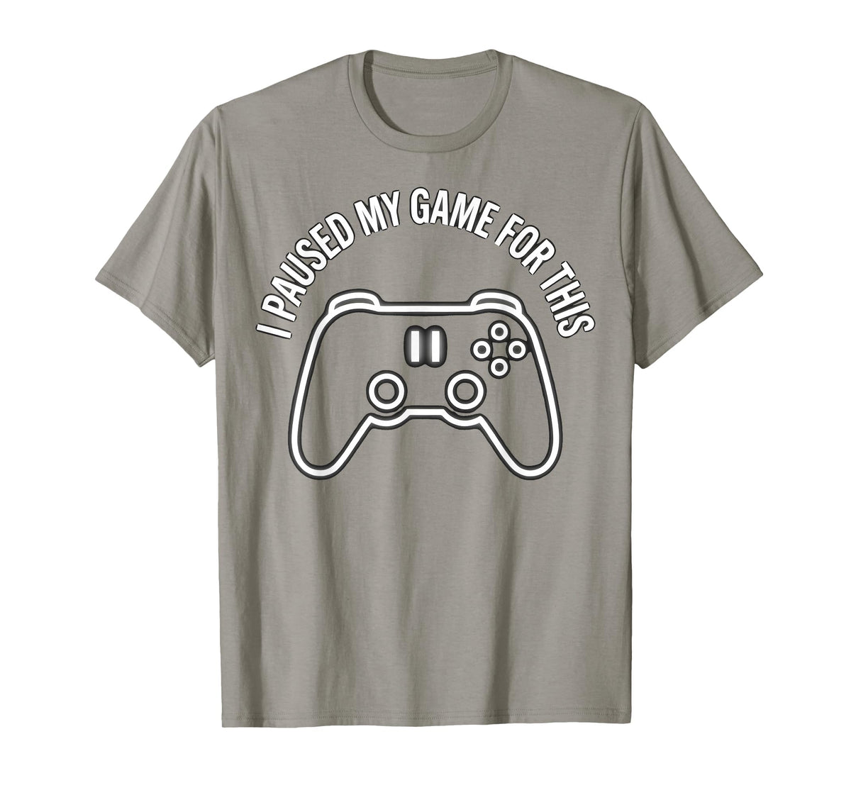 I Paused My Game This Funny Dad Slate T-Shirt - Streetwear Style Men Women