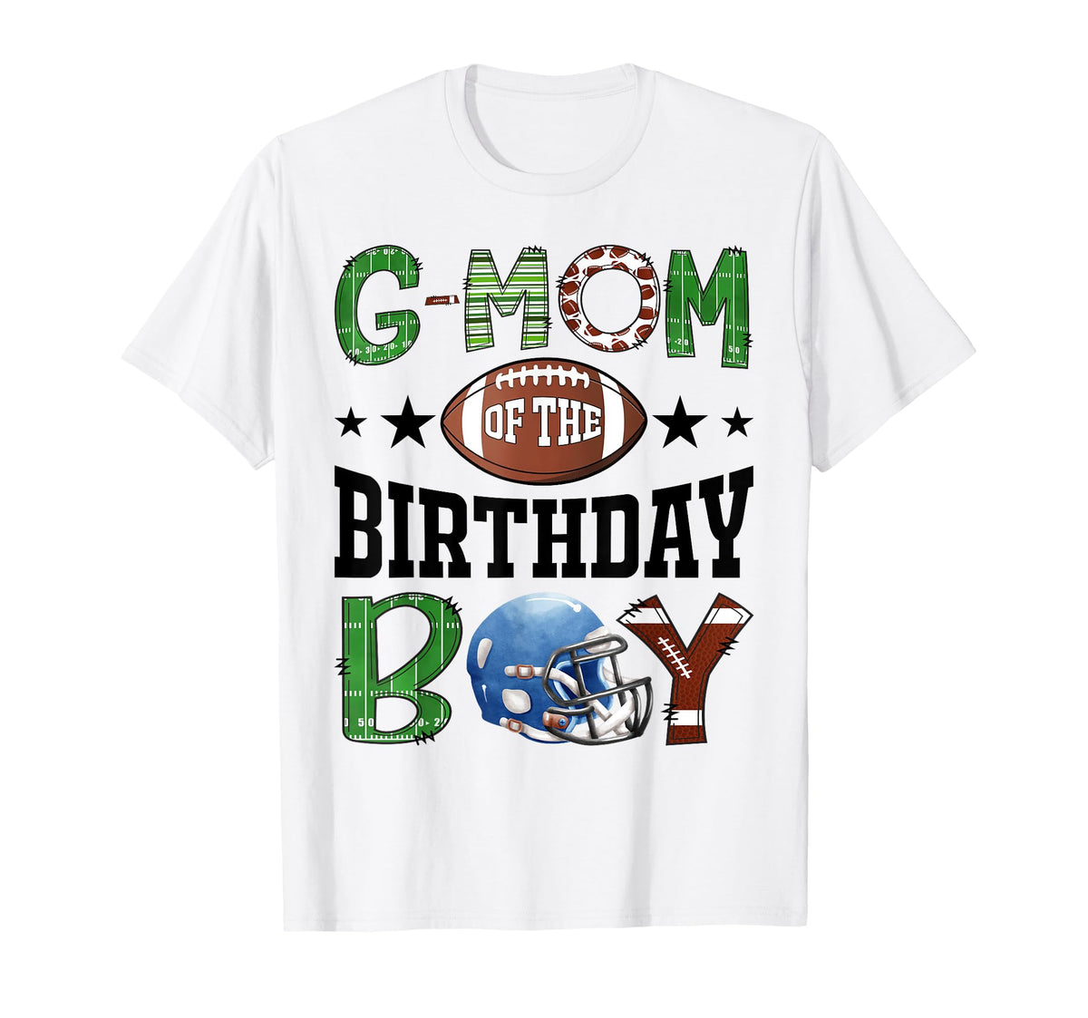 G Mom Birthday Football Lover Game Day T-Shirt - Trendy Graphic for Adults