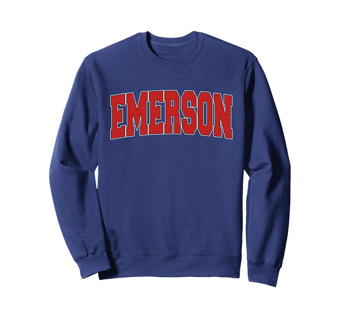 Emerson Nj New Jersey Varsity Usa Sweatshirt - Trendy Graphic Men Women