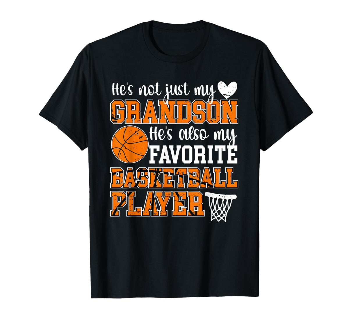 My Grandson Proud Basketball Nana T-Shirt - Minimalist Print for Adults
