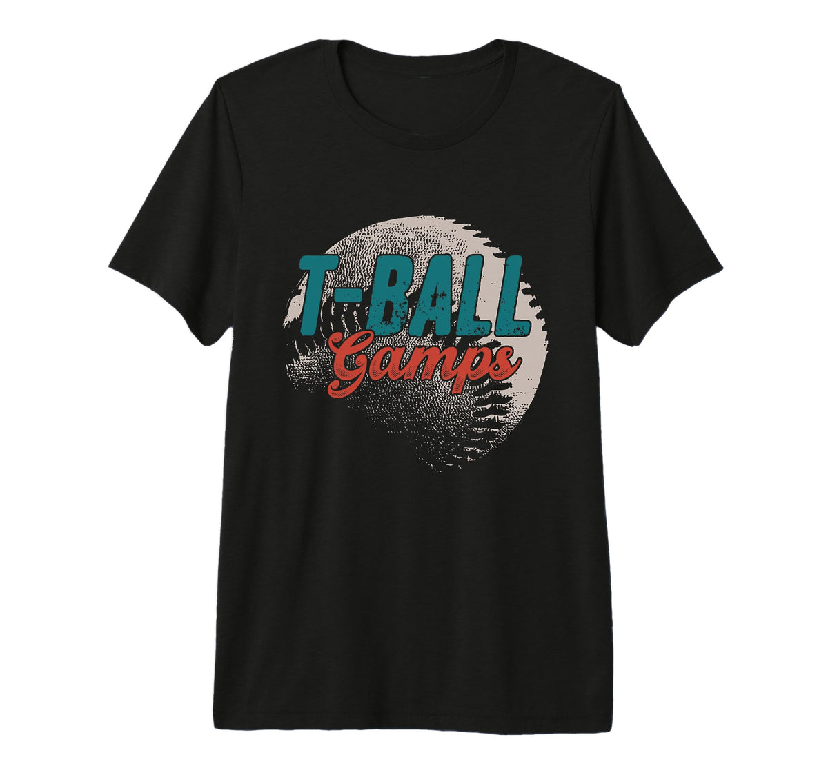 Mens T Ball Gamps Baseball Fathers Day T-Shirt - Trendy Graphic Men Women