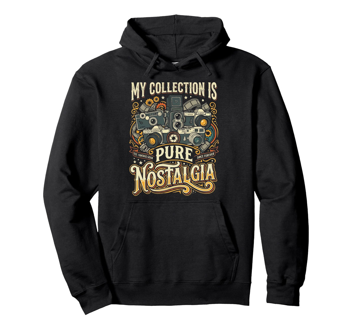 Camera Collector Photography Photographer Hoodie - Graphic Print Men Women