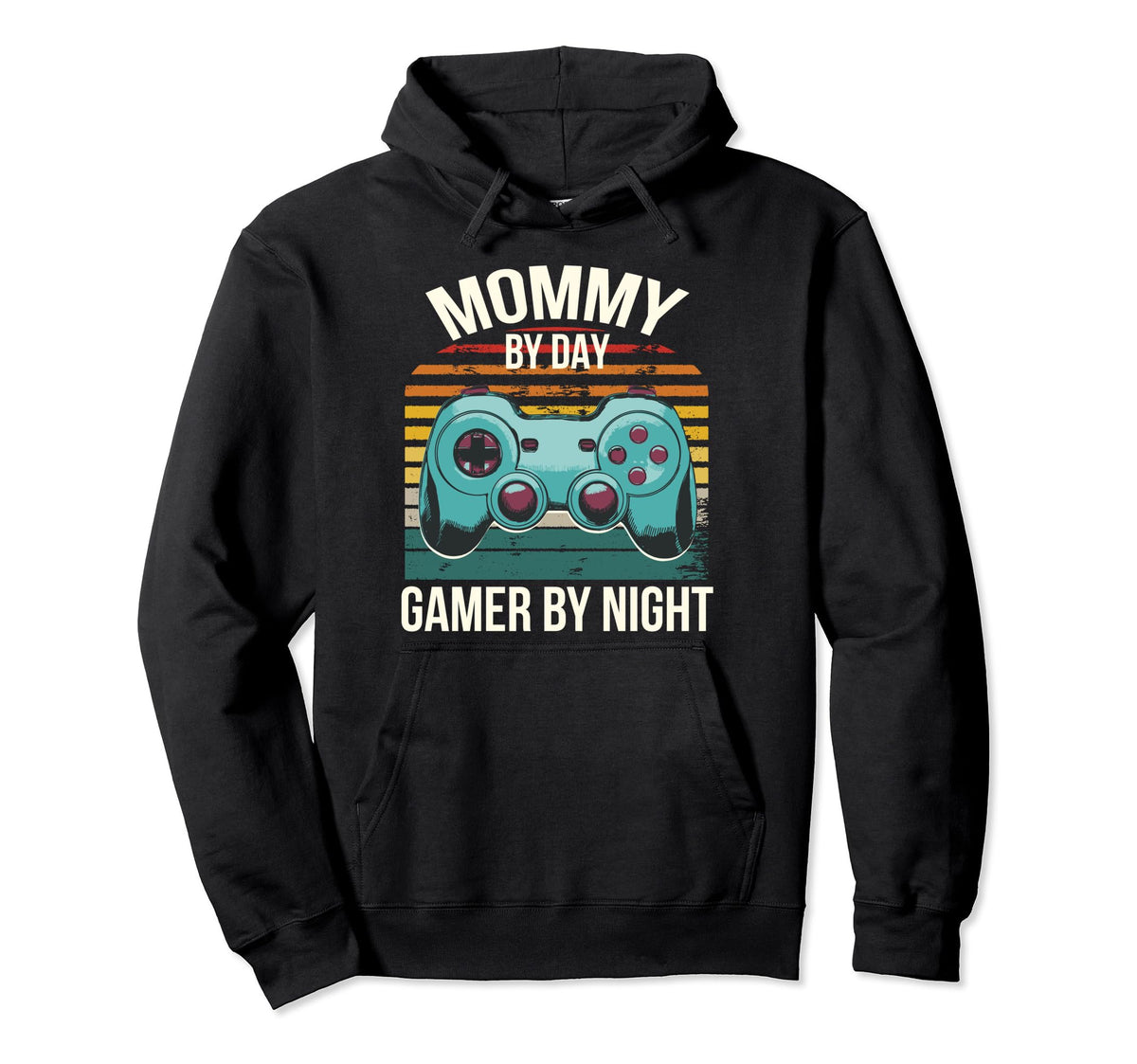 Mommy Day Gamer Night Mom Gaming Gaming Hoodie - Minimalist Print Unisex