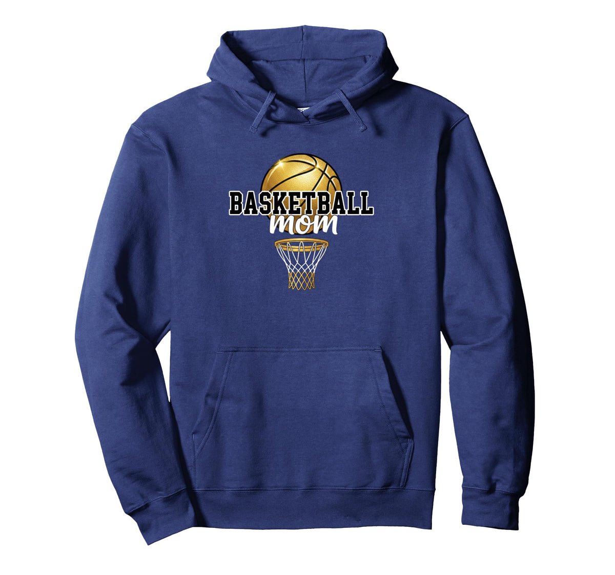 Basketball Mom Game Day Court Mom Hoodie - Trendy Graphic Men Women