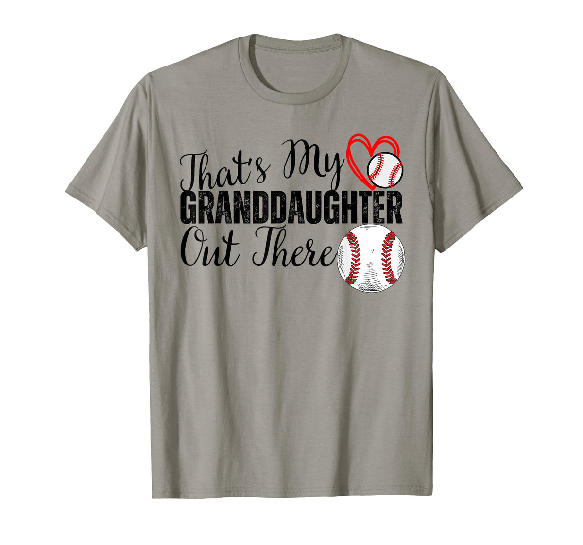 Thats My Granddaughter Out There T-Shirt - Casual Everyday Wear for Adults