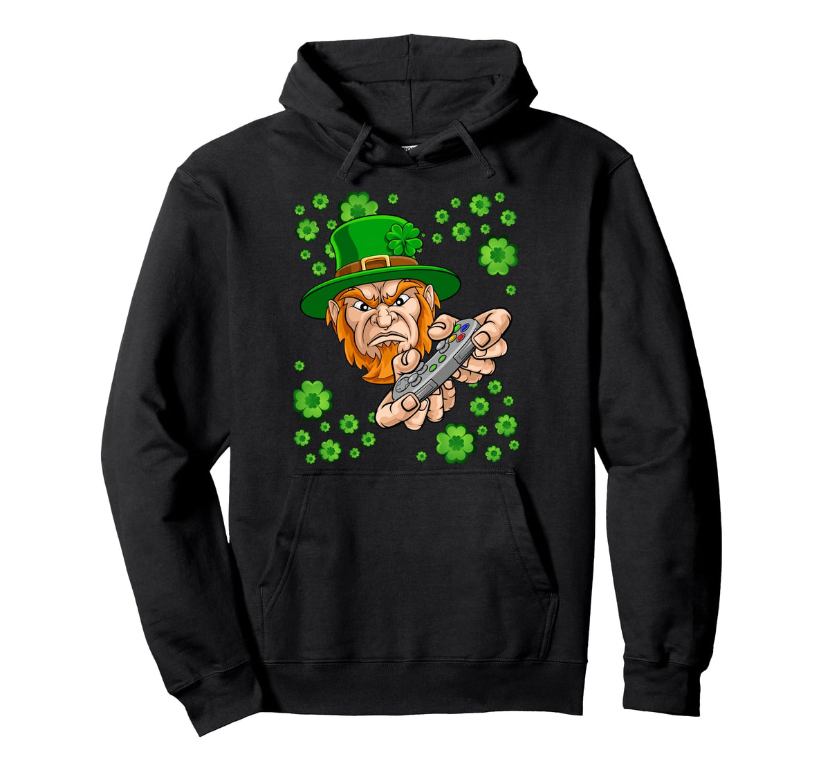 Irish I Was Playing Video Games St Pattys Hoodie - Streetwear Style Unisex