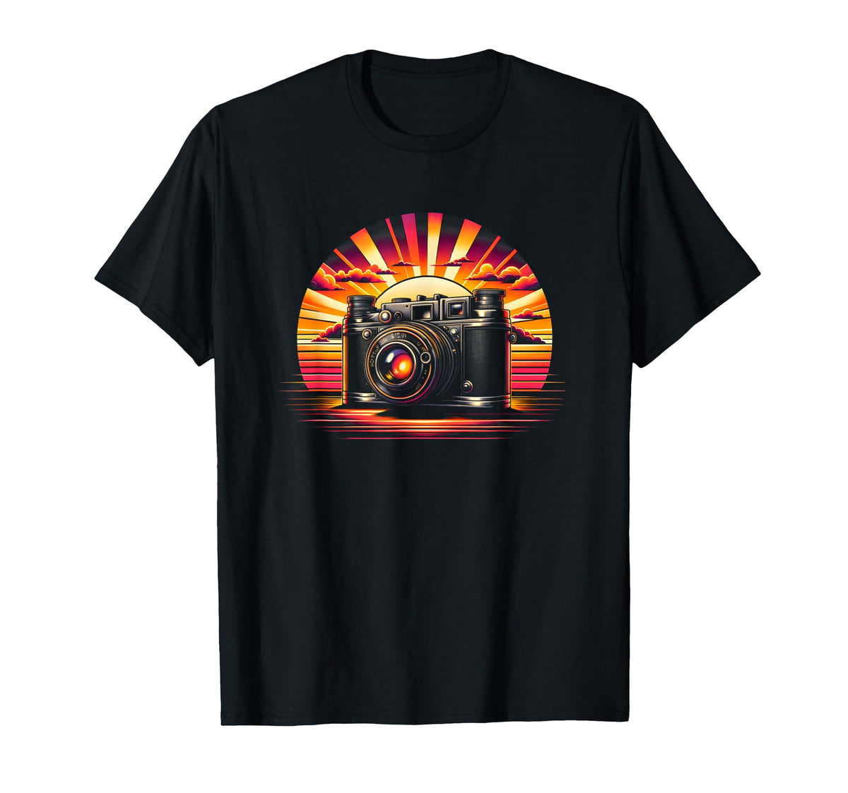 Photographer Camera Photographing T-Shirt - Streetwear Style for Adults