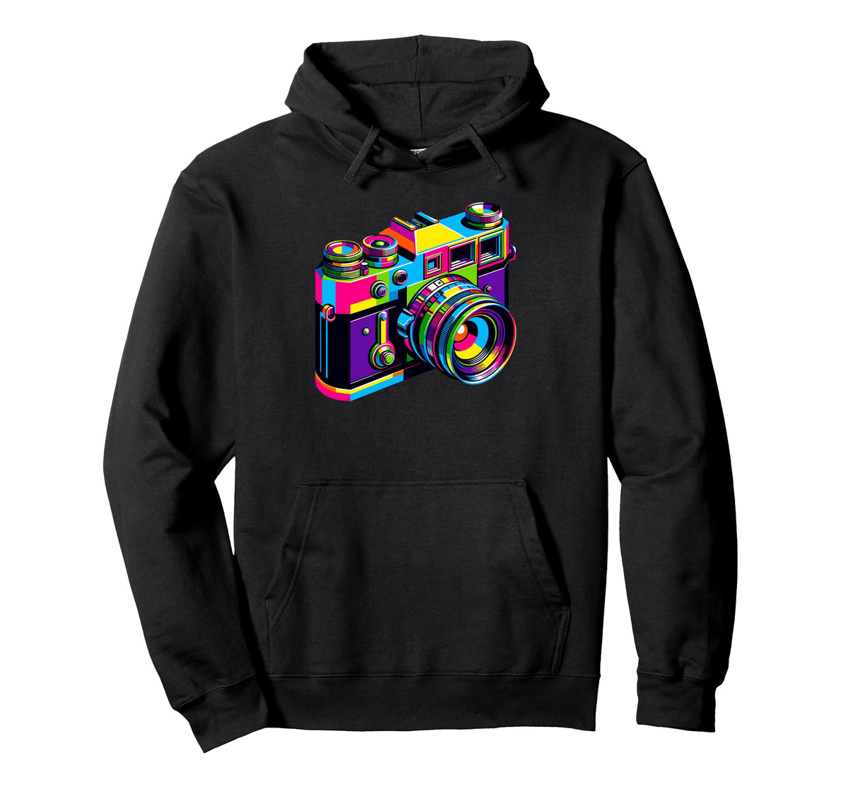 Camera Photographer Photography Hoodie - Streetwear Style for Adults