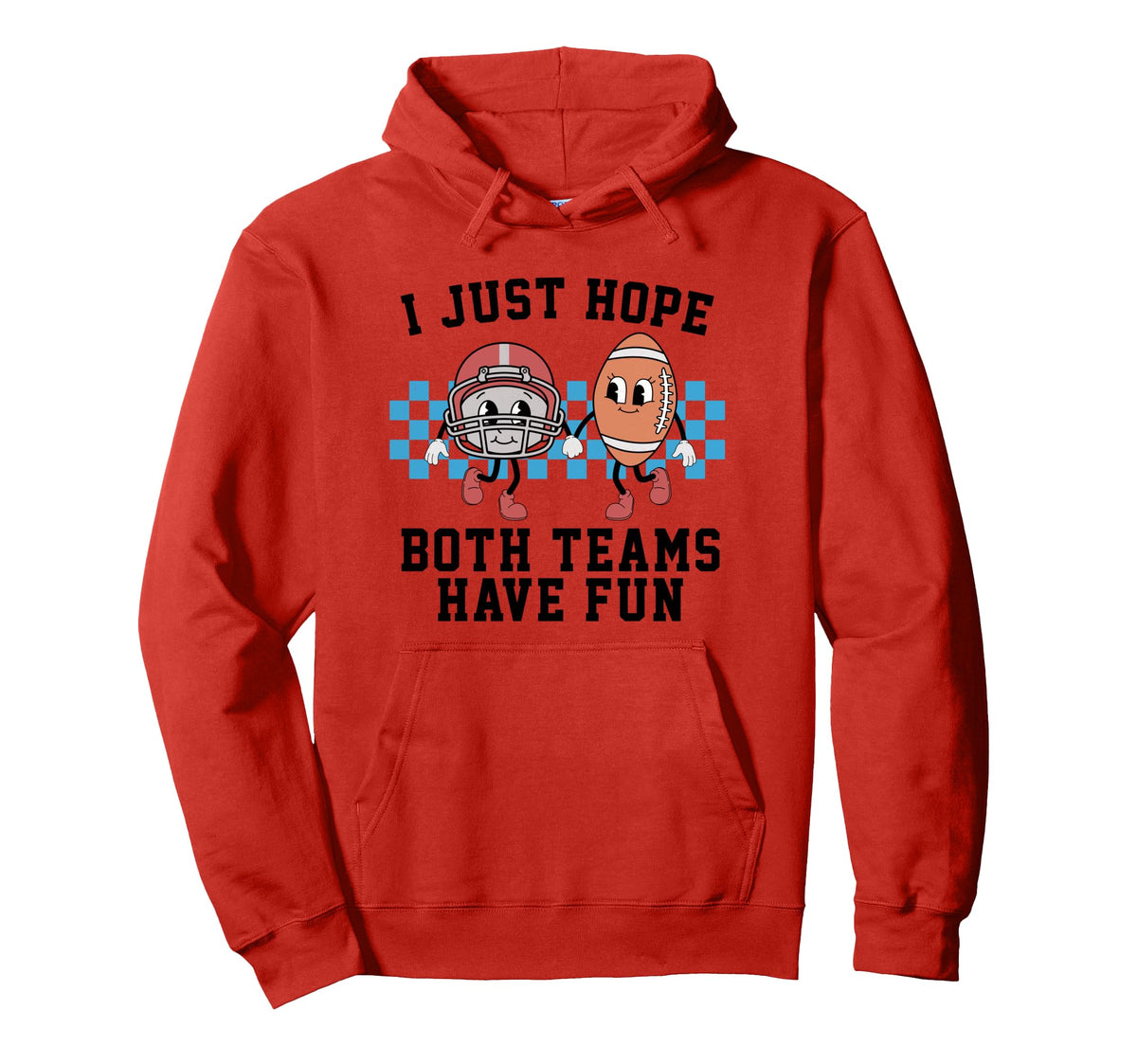 Both Teams Have Fun Football Season Hoodie - Custom Art Print Men Women