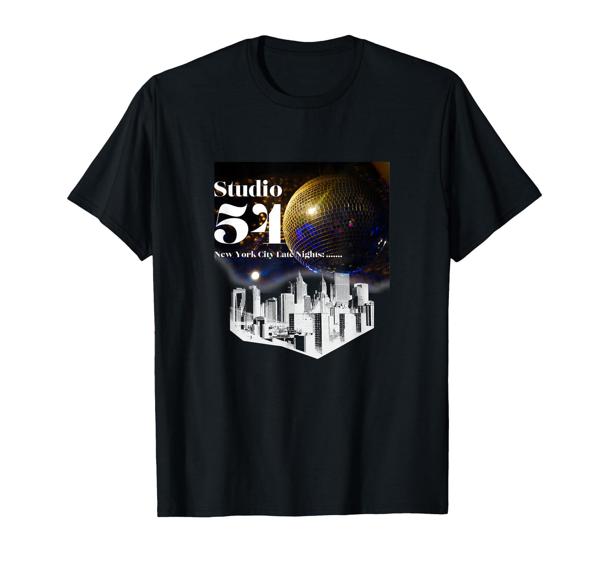 Studio 54 Disco 001 T-Shirt - Aesthetic Graphic Unisex