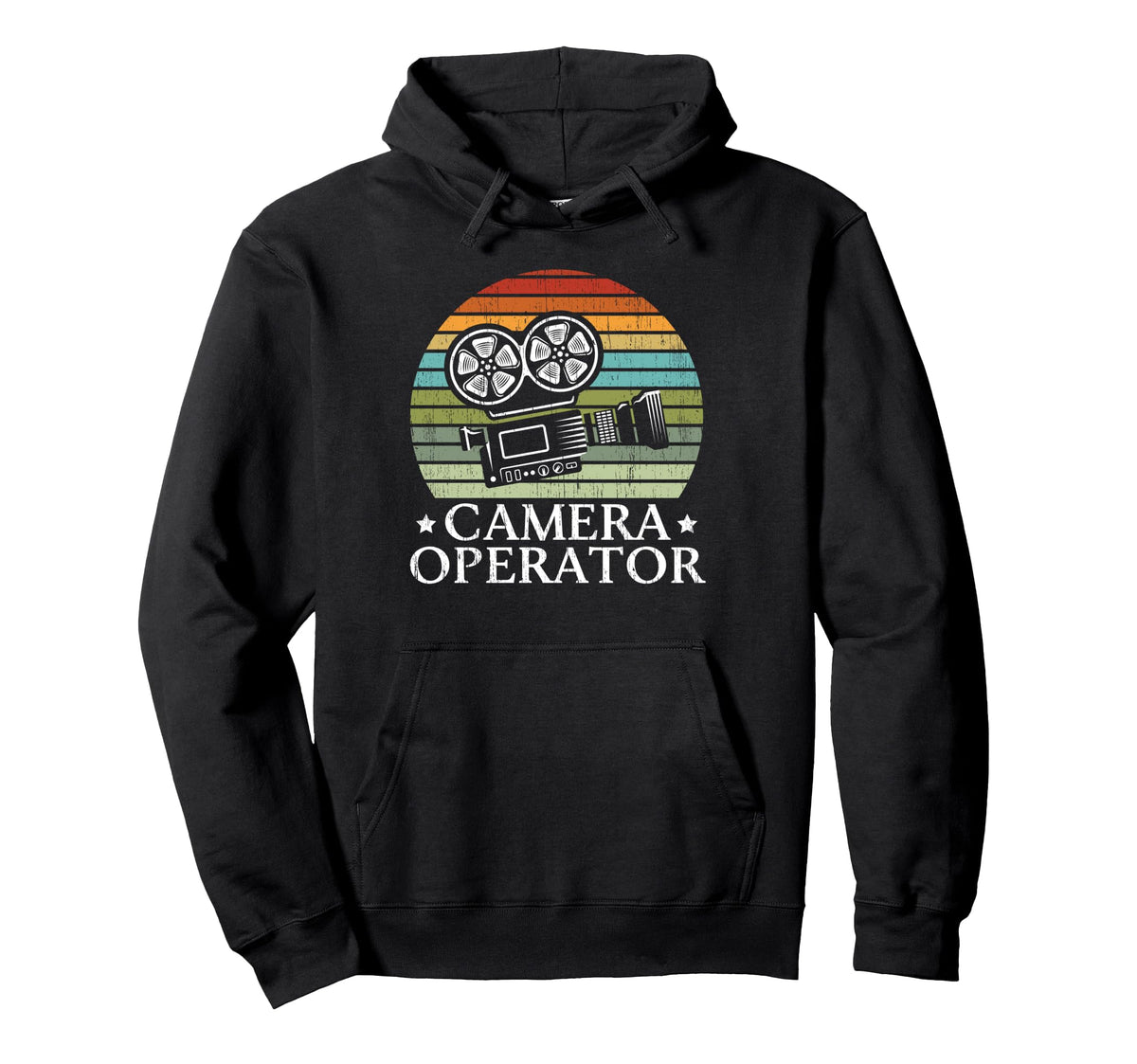 Cameraman Video Film Camera Hoodie - Streetwear Style Unisex