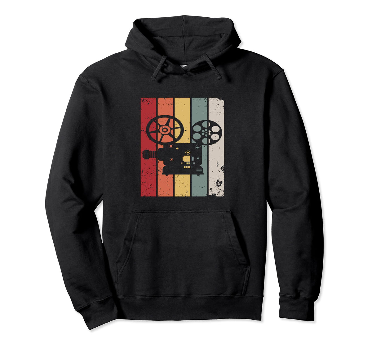 Camera Movie Director Chair Film Making Hoodie - Graphic Print Unisex