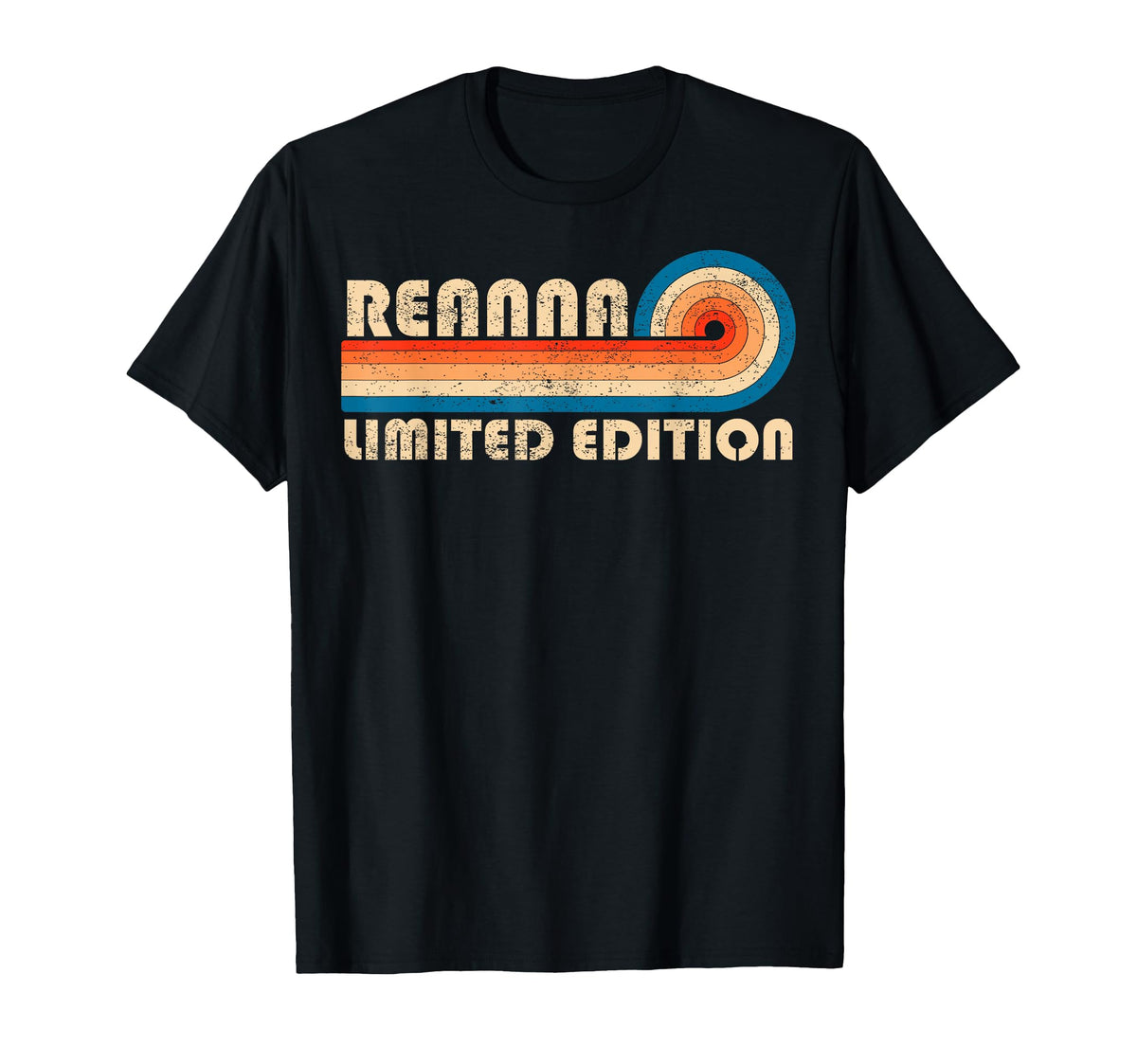 Reanna 70S 80S Sunset Stripe T-Shirt - Casual Everyday Wear Men Women
