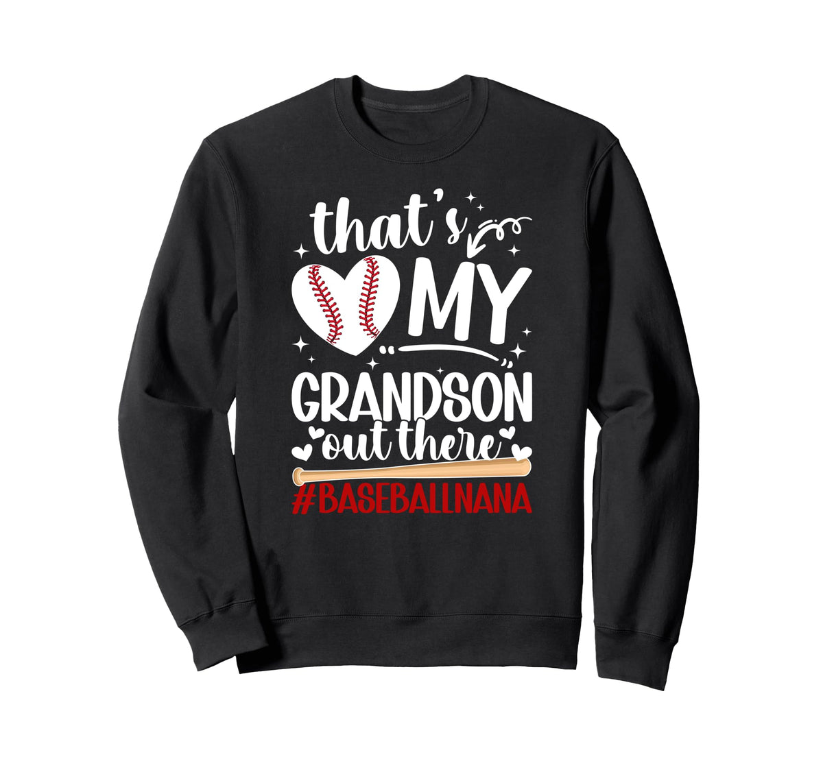 Proud Baseball Nana Grandma Nana Sweatshirt - Streetwear Style Unisex