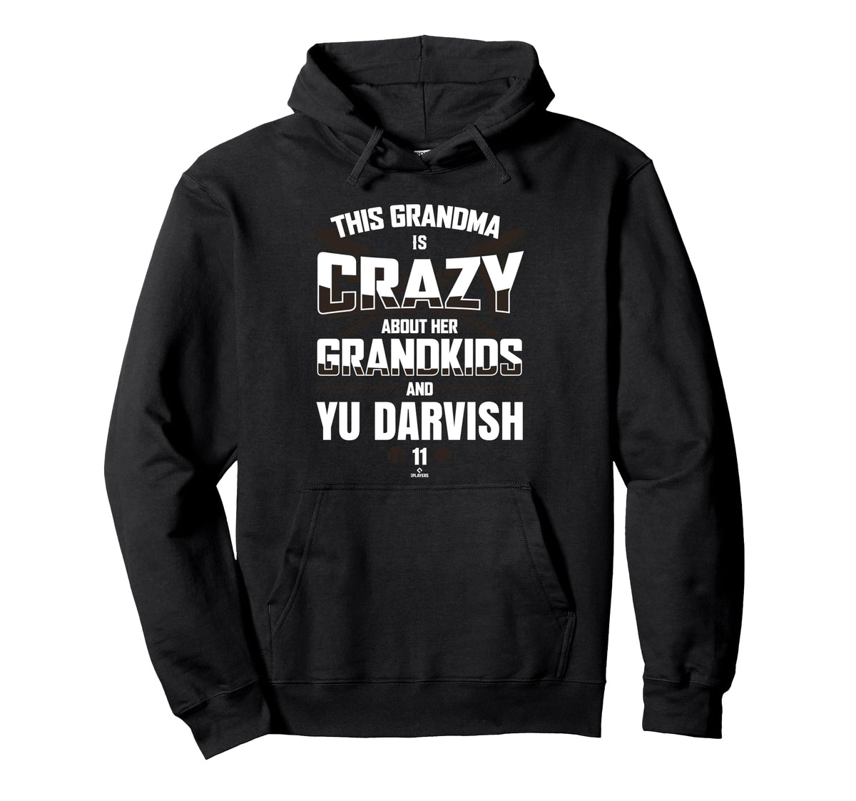 Grandma Crazy Yu Darvish San Diego Hoodie - Fun Novelty Design Men Women