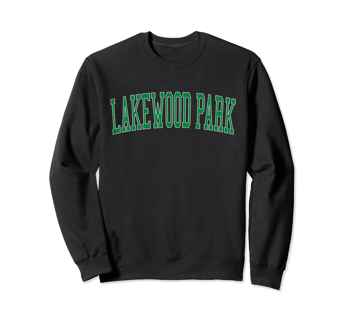 Lakewood Park Fl Distressed Green Sweatshirt - Streetwear Style Men Women