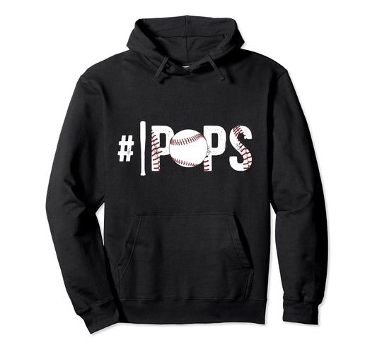 1 Pops Baseball Pops Baseball Player Hoodie - Aesthetic Graphic for Adults