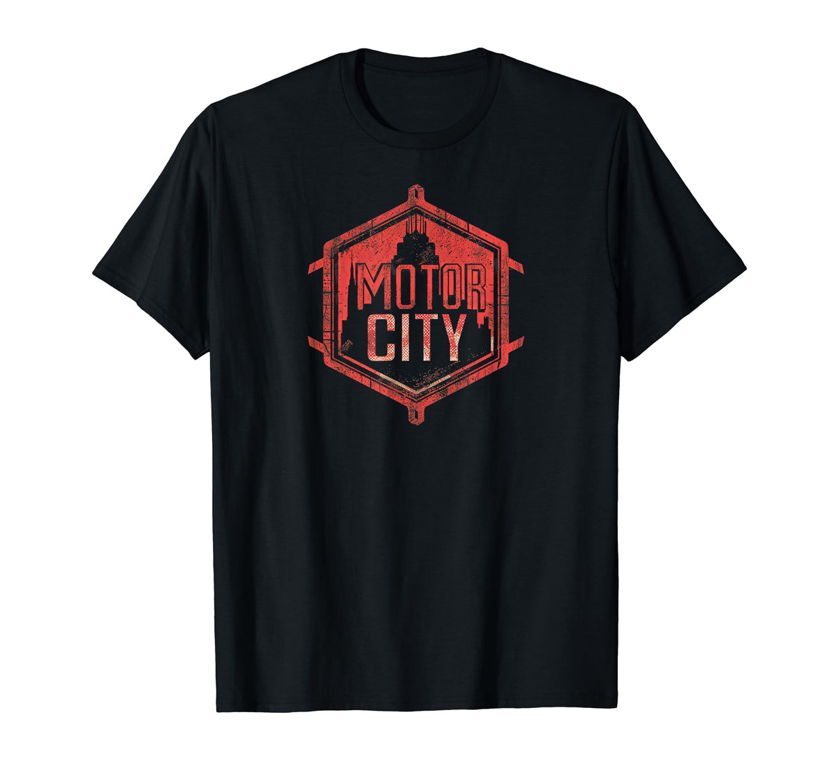 Motor City Grit 90S Grunge Urbandecay Mens T-Shirt - Graphic Print Unisex