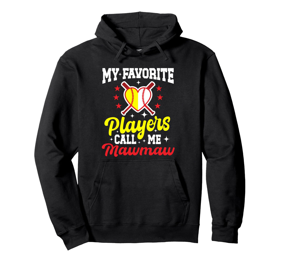 My Favorite Baseball Softball Players Hoodie - Novelty Apparel Men Women