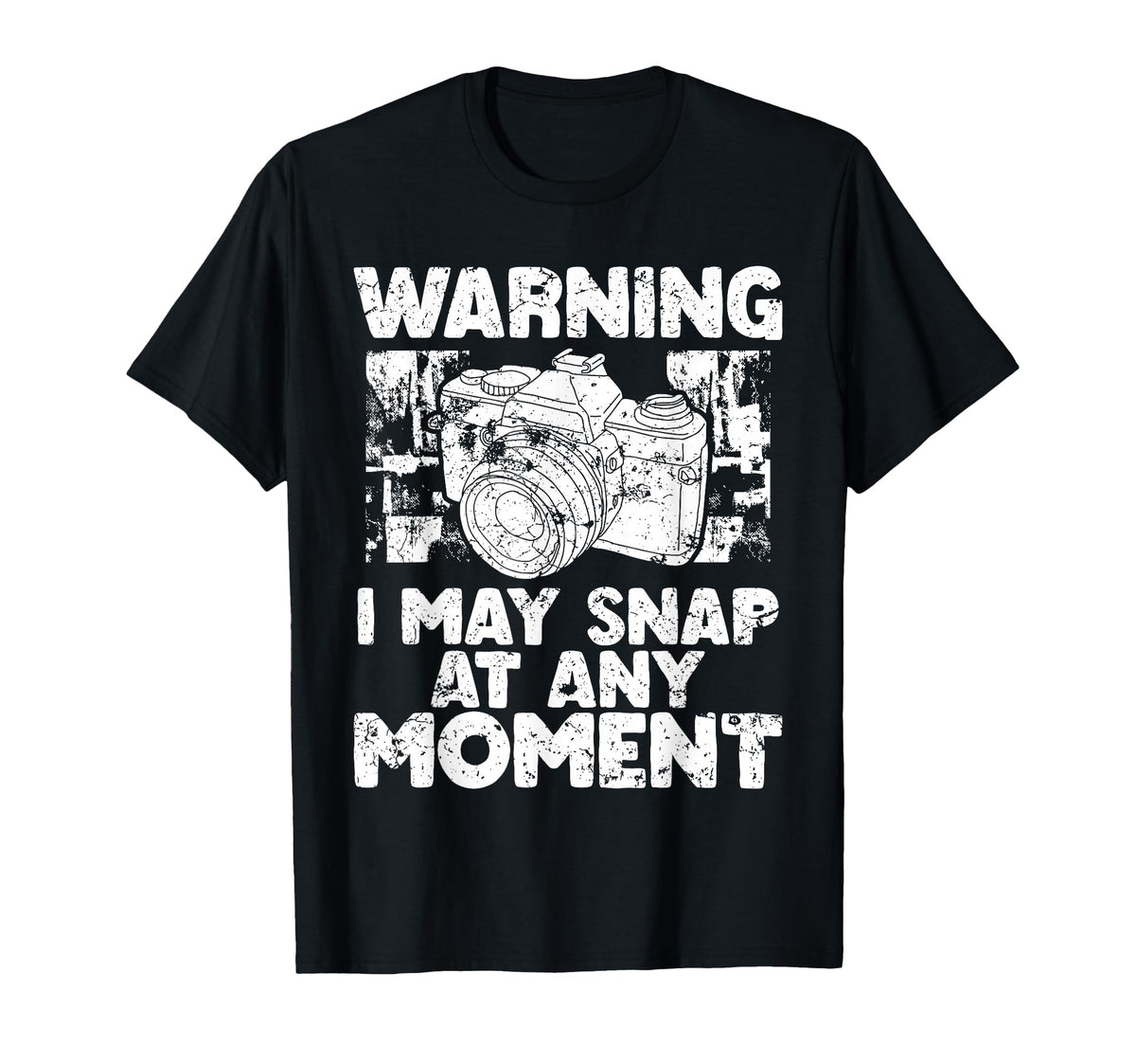 Photo Camera Photographer Flash T-Shirt - Streetwear Style Men Women