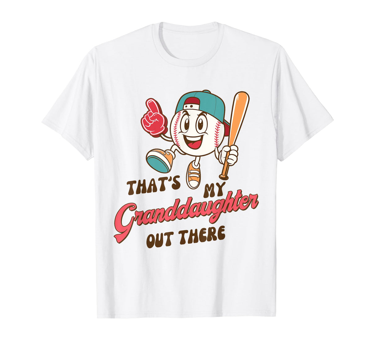 Baseball Grandma Nana Mimi Thats My T-Shirt - Trendy Graphic Men Women