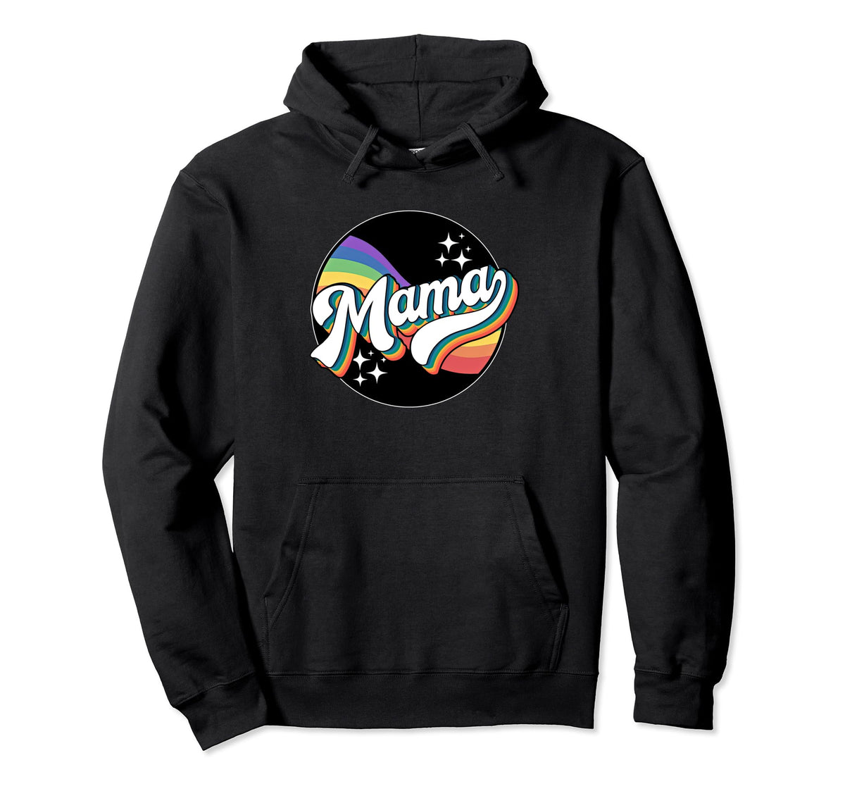 Gay Pride Month Lgbt Month Proud Mama Hoodie - Graphic Print for Adults