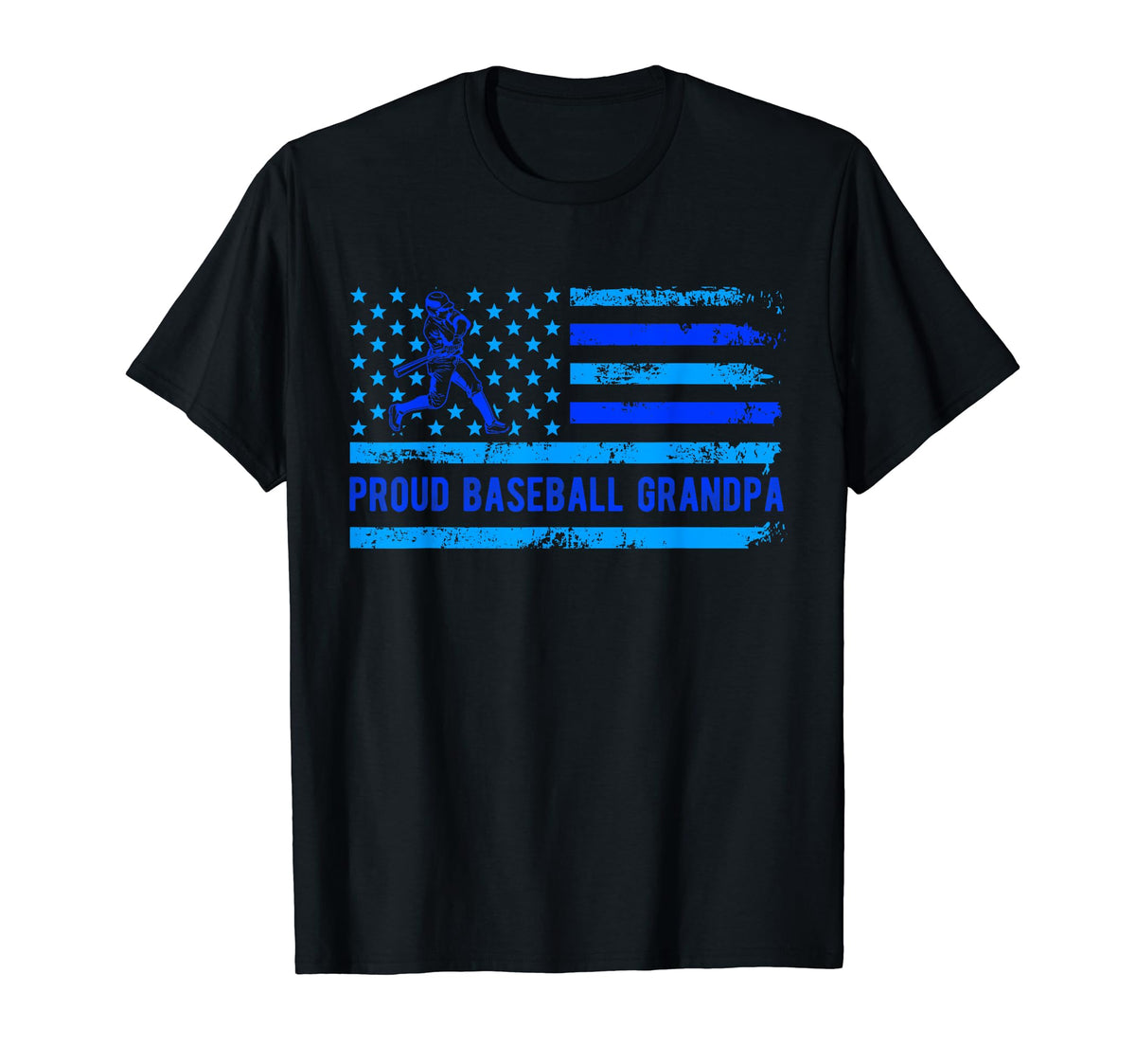 Proud Baseball Grandpa Family Team Coach T-Shirt - Minimalist Print Unisex