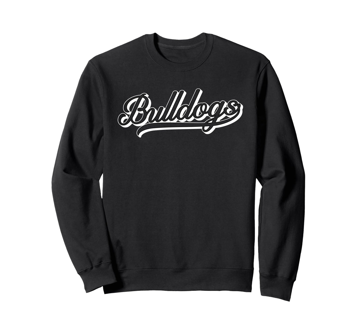 Bulldogs Baseball Bulldog Sweatshirt - Casual Everyday Wear Men Women