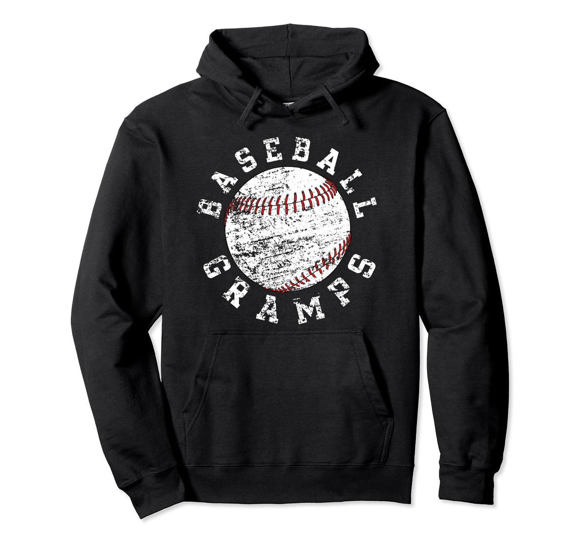 Baseball Gramps Grandpa Best Gramps Hoodie - Trendy Graphic Men Women