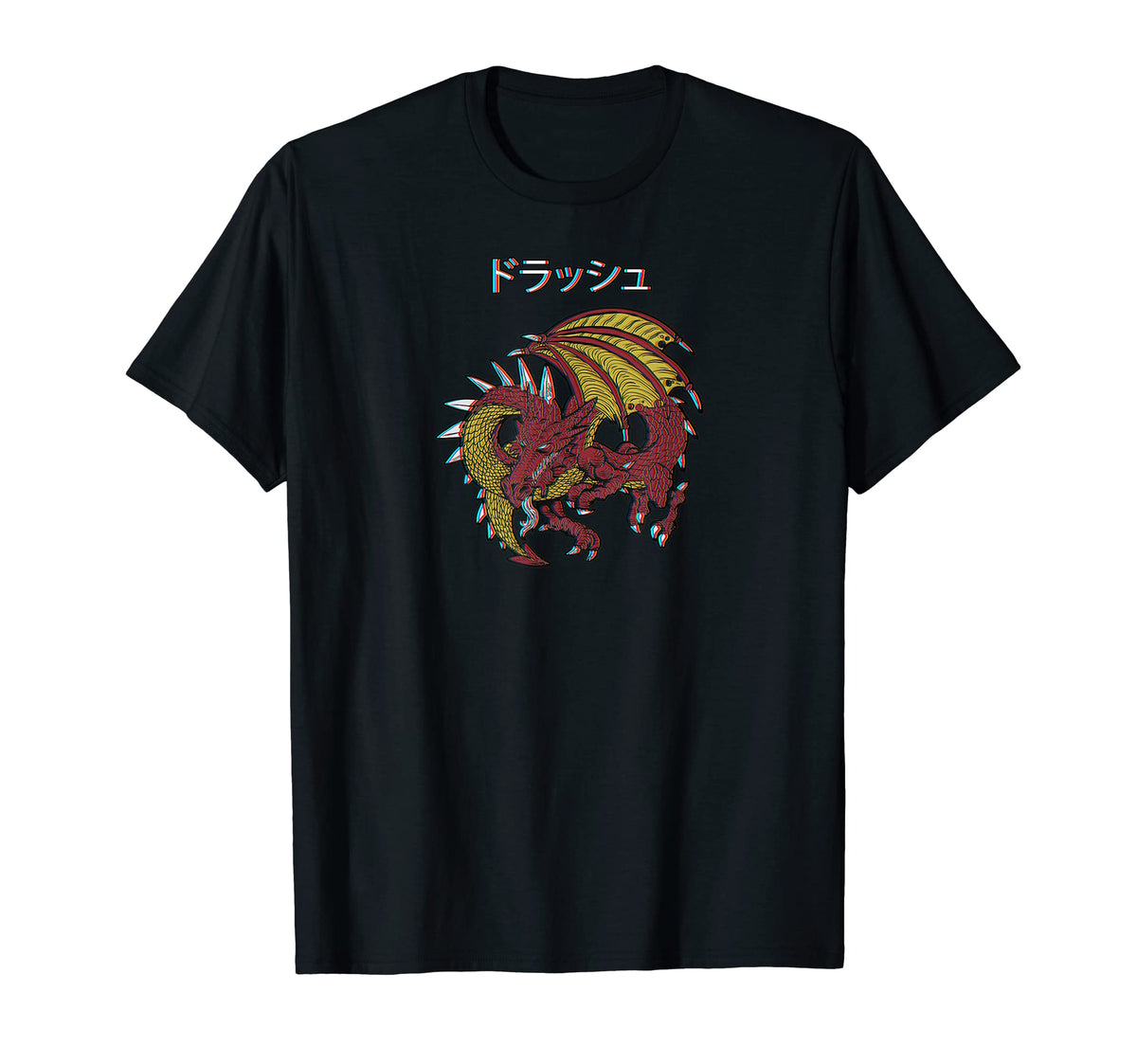 Dragon Streetwear Aesthetic Vaporwave T-Shirt - Unique Graphic Men Women