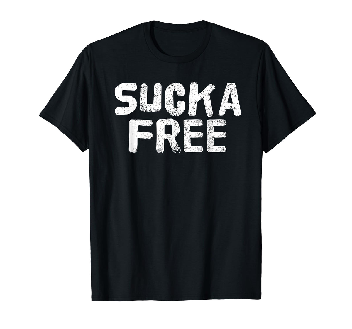 Sucka Free Funny Hip Hop Music Rap T-Shirt - Fun Novelty Design Men Women
