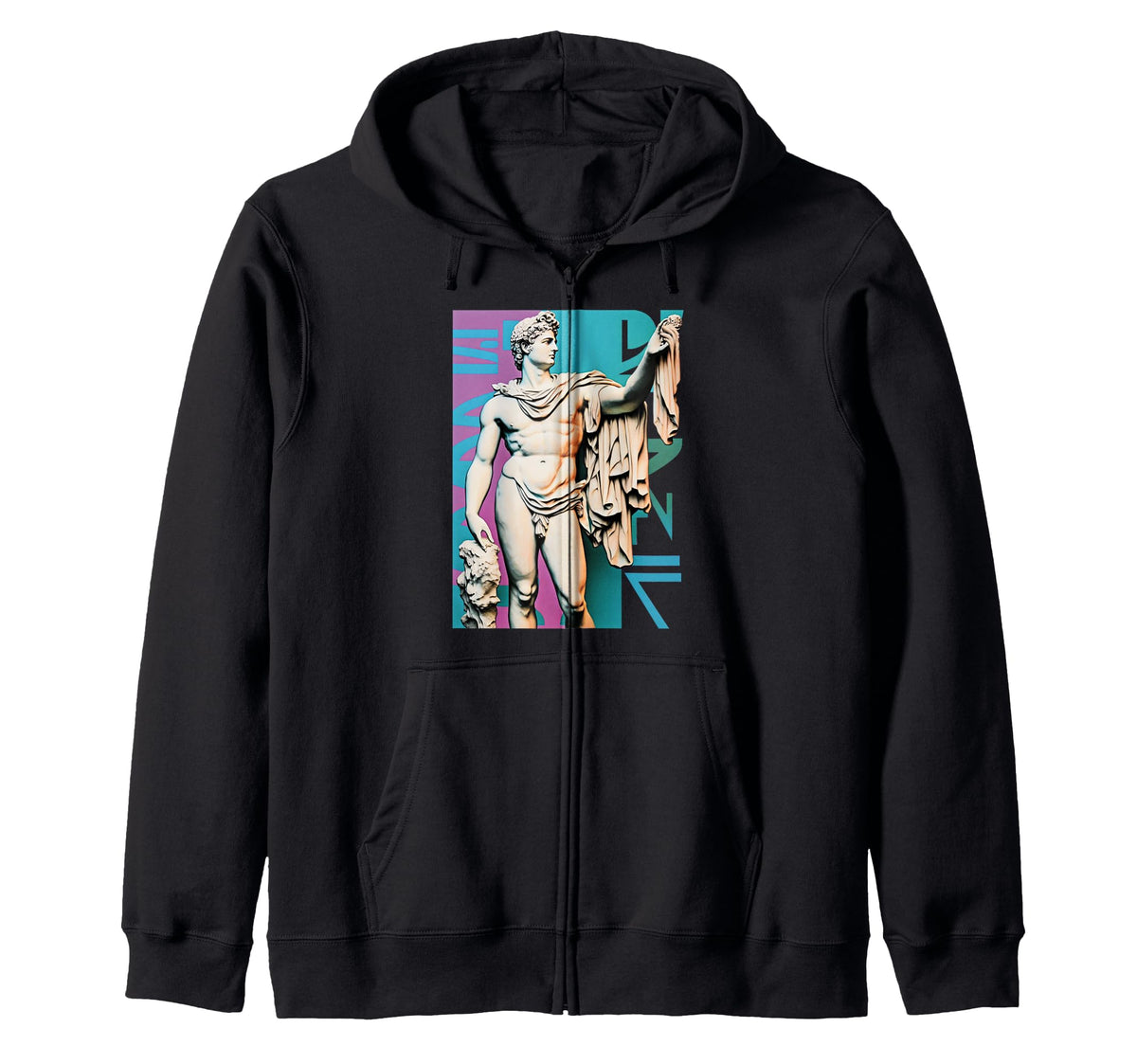 Vaporwave Aesthetic 80S 90S Streetwear Hoodie - Custom Art Print Unisex