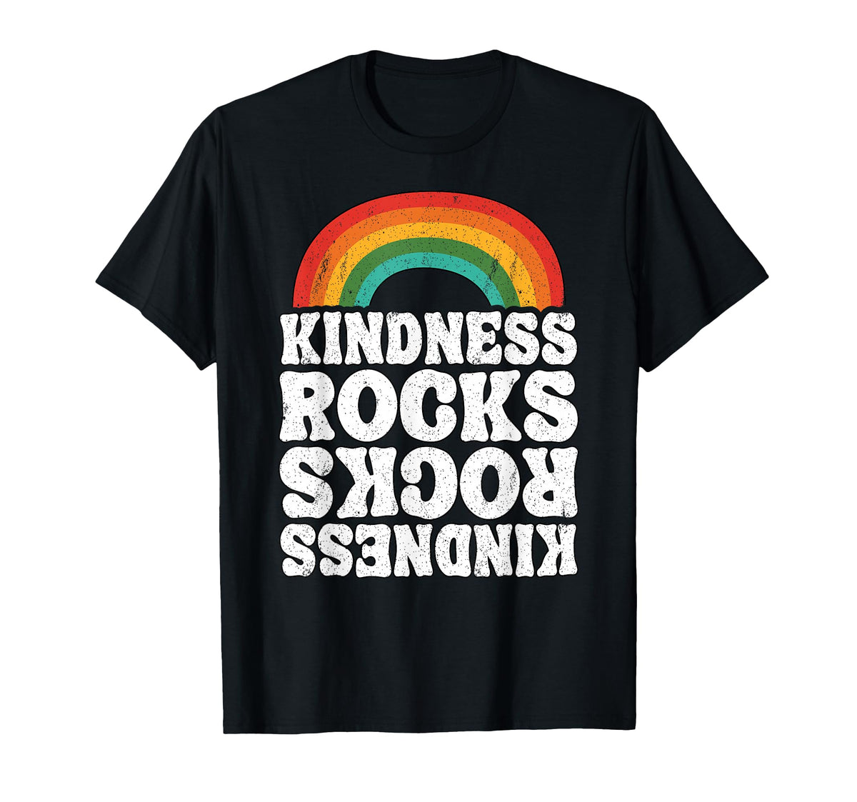 Anti Bullying Hippie Teacher T-Shirt - Casual Everyday Wear for Adults