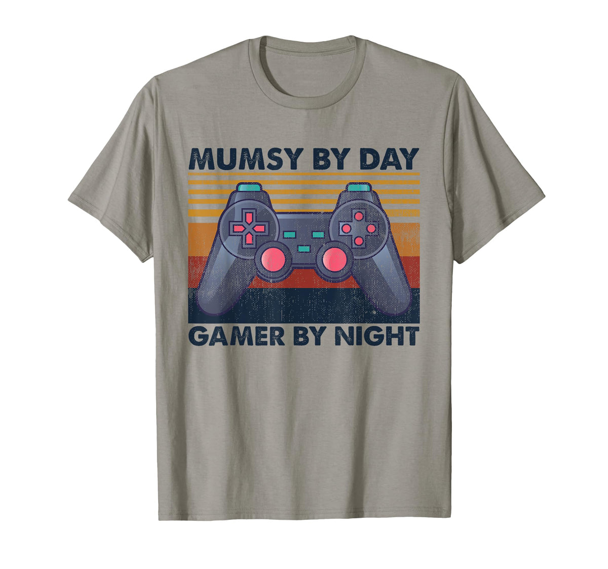 Mumsy Day Gamer Night Funny Gaming T-Shirt - Streetwear Style for Adults