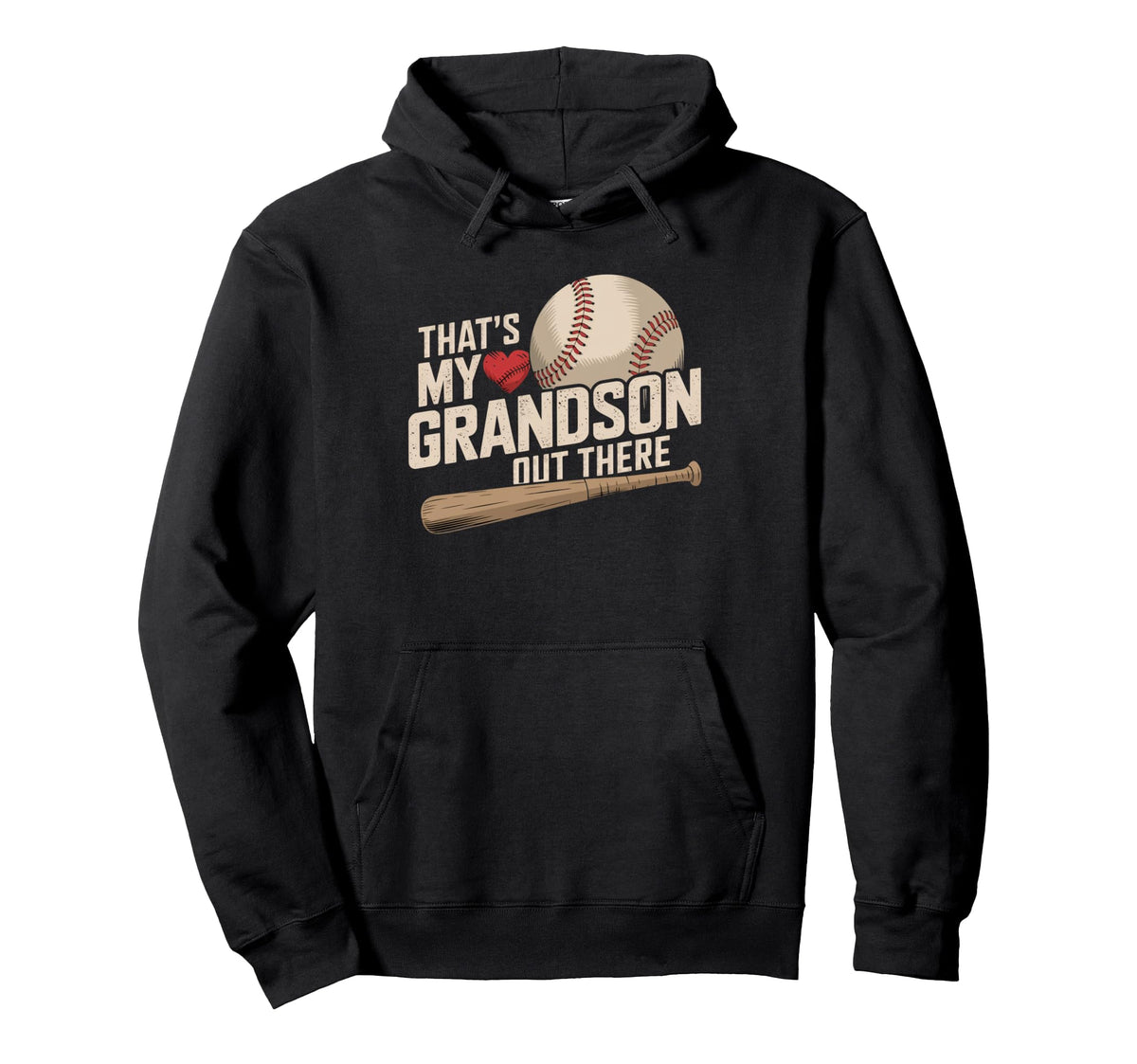 Thats My Grandson Out There Grandma Hoodie - Minimalist Print Men Women