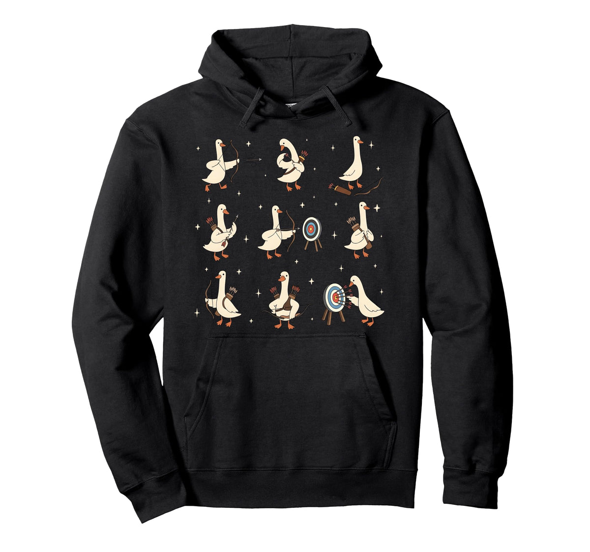 Archery Silly Goose Archer Hunting Hoodie - Casual Everyday Wear Men Women