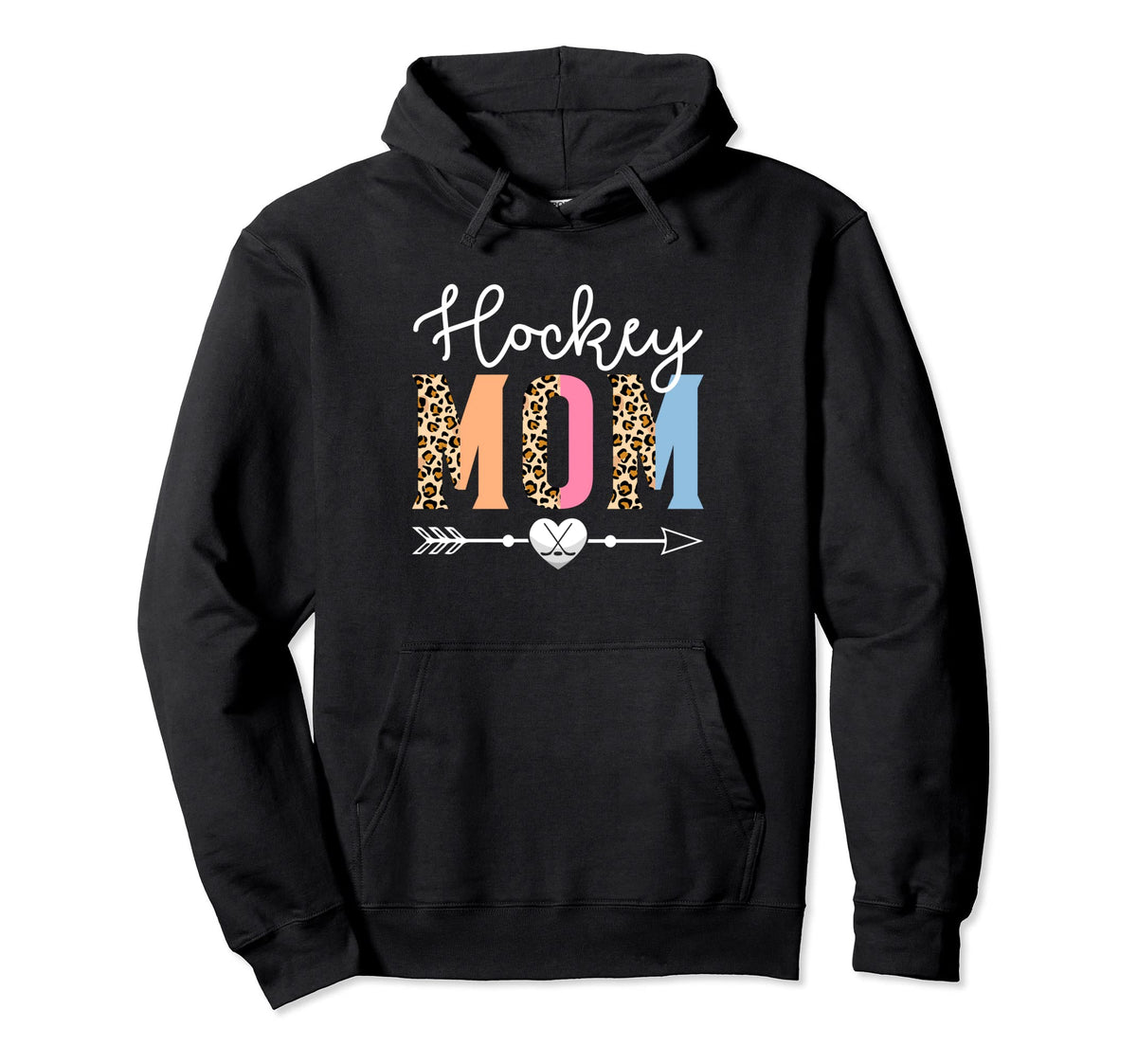 Hockey Mom Hockey Game Mothers Day Hoodie - Fun Novelty Design Unisex