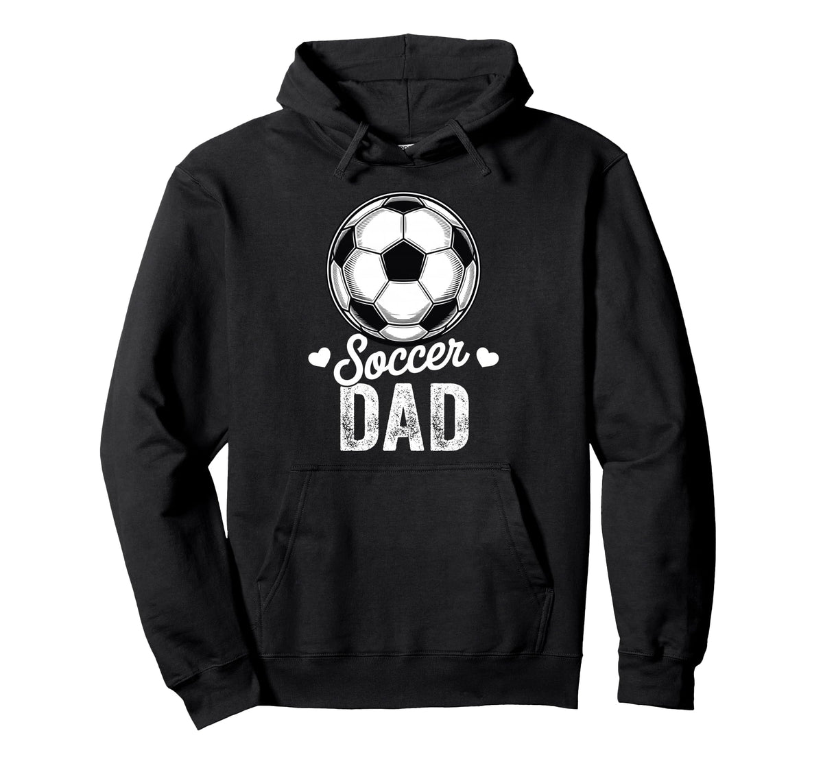 Funny Soccer Dad Mothers Day Hoodie - Minimalist Print Men Women