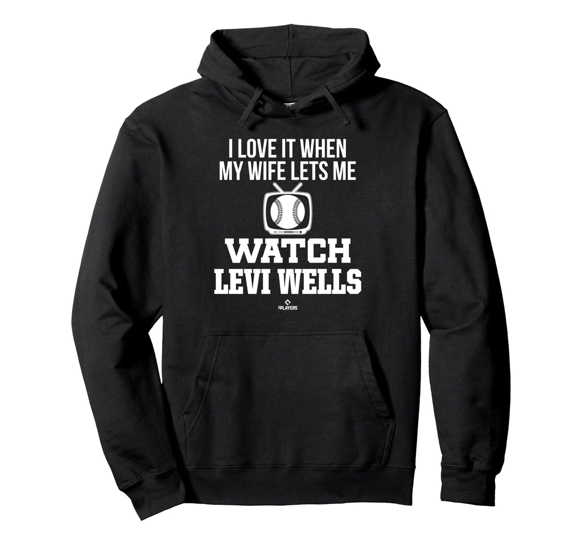 My Wife Lets Me Watch Levi Wells Prospect Hoodie - Minimalist Print Unisex