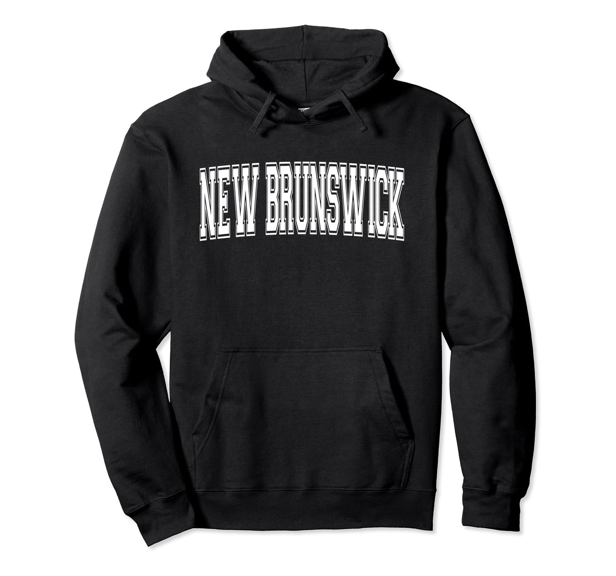 New Brunswick Nj New Jersey Usa Hoodie - Aesthetic Graphic for Adults