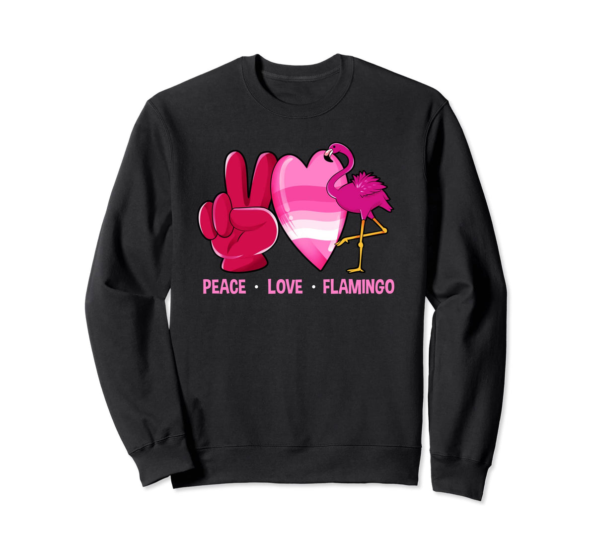 Funny Flamingo Flamingo Love T-Shirt - Fun Novelty Design Men Women