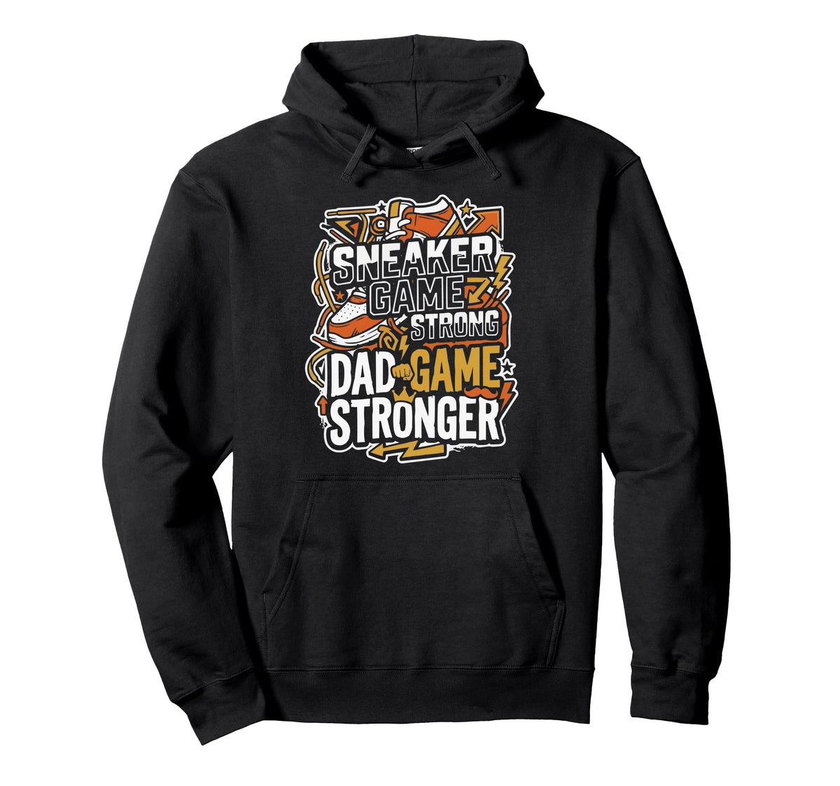 Shoe Collector Dad Shoe Lover Sneaker Hoodie - Streetwear Style Unisex