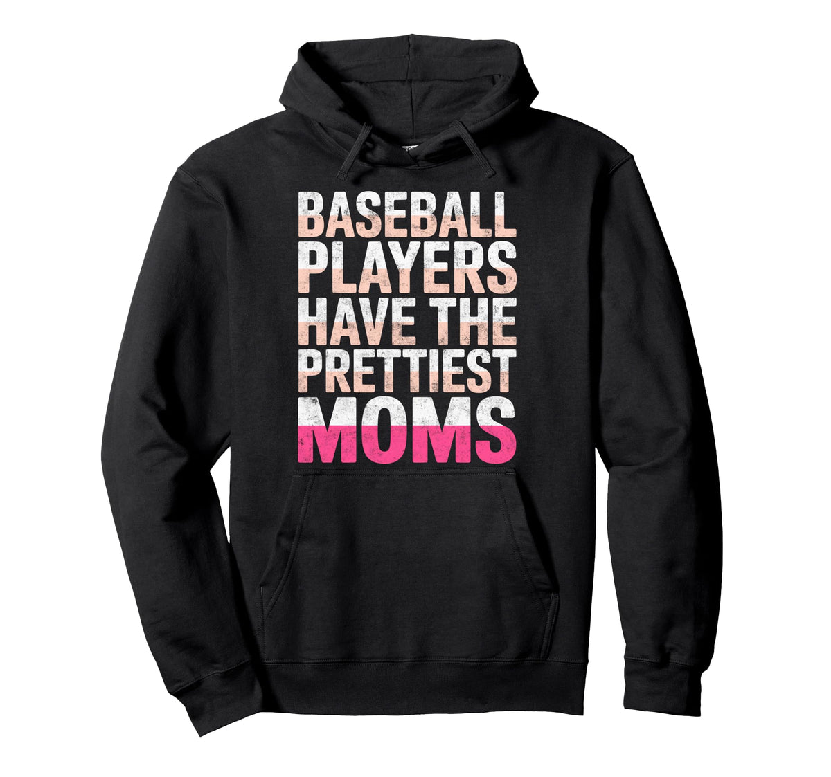 Funny Baseball Players Have Prettiest Hoodie - Minimalist Print Unisex