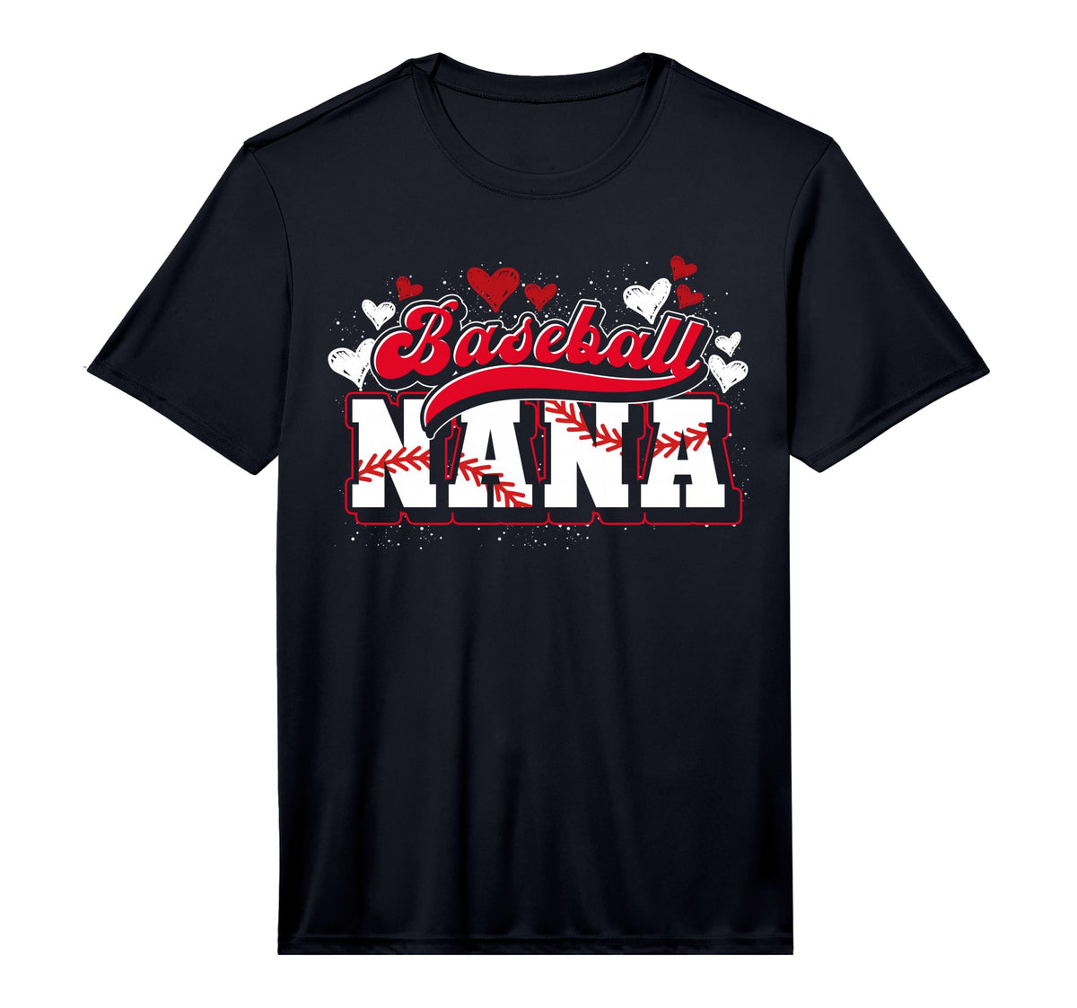 Baseball Nana Baseball Player Grandma T-Shirt - Streetwear Style Unisex