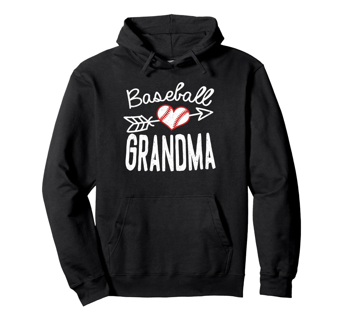 Baseball Grandma Hoodie - Unique Graphic Unisex
